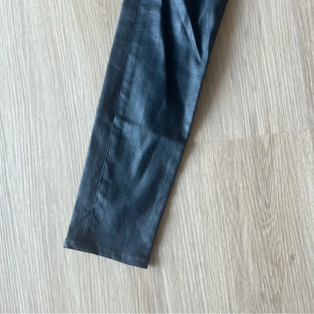Ag Adriano Goldschmied Absolute Legging Extreme Skinny Dark Gray Black Coated 25